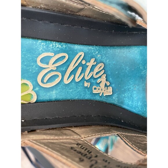 Elite by Corkys Leather Ginger Clogs Shoes Women’s US Size 6 Eu Size 36 - Picture 5 of 6